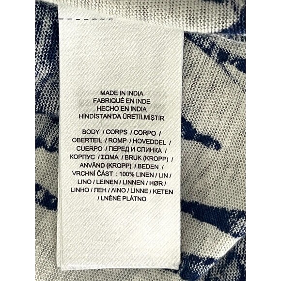 Polo Ralph Lauren Linen Maxi Dress Faux Wrap Medium‎ Floral Resort Wear Tropical - Picture 8 of 10